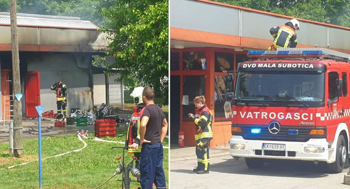 Požar u Štefancu uzrokovao je kvar rashladnog uređaja Požar u Štefancu uzrokovao je kvar rashladnog uređaja